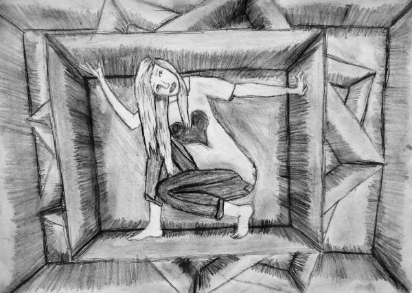 Рисунки монстров карандашом