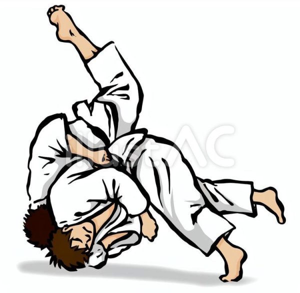 Дзюдо картинки на белом фоне