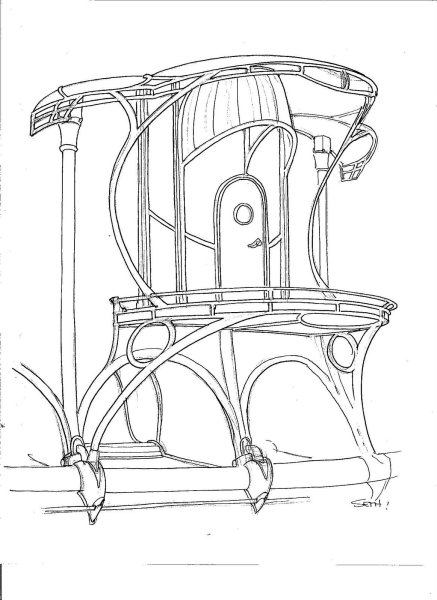 Зарисовки в стиле Модерн
