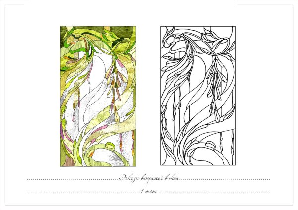 Зарисовки стиля Модерн в архитектуре