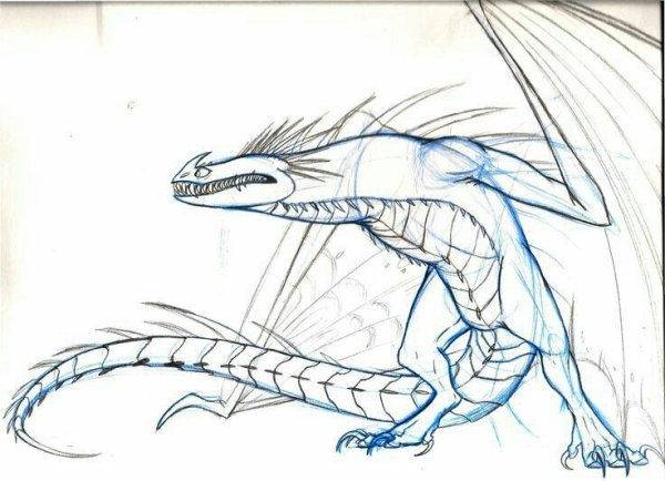 Скрилл дракон раскраска