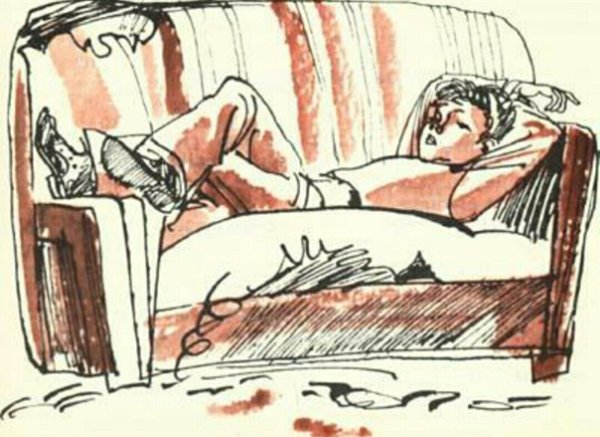 Обломов карандашом