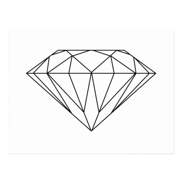 Алмаз набросок