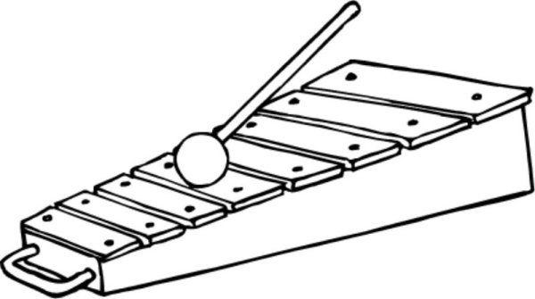 Xylophone раскраска