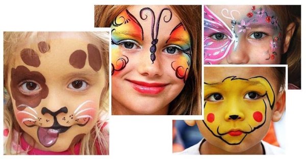 Аквагрим для мальчиков