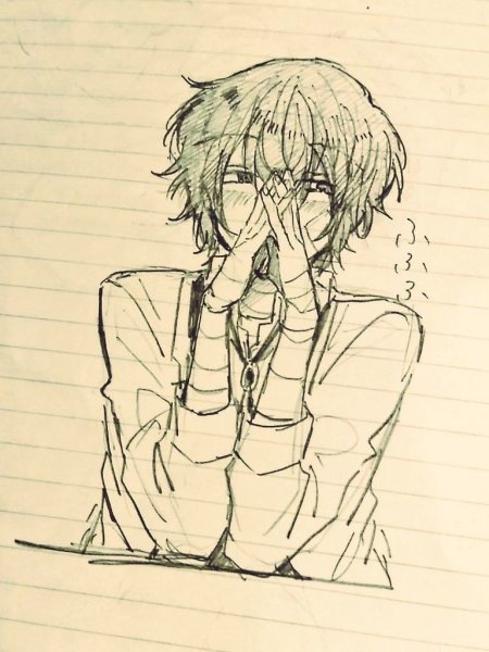 Дазай рисунок