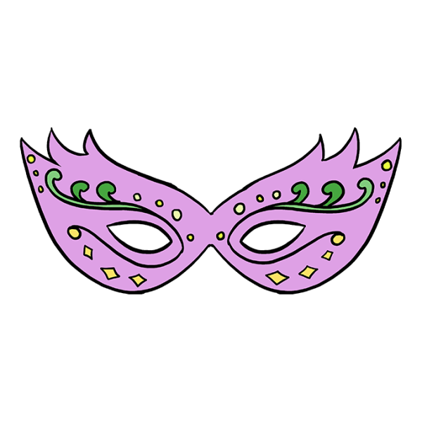 Рисование карнавальных масок