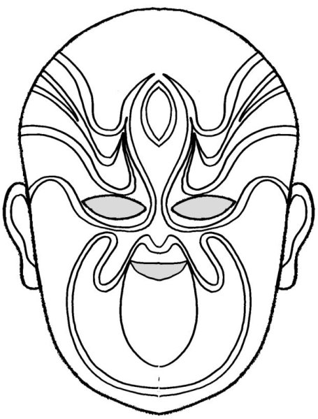 Разукрасить маску для лица