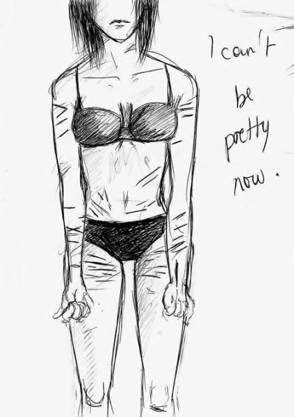 Депрессивные рисунки карандашом