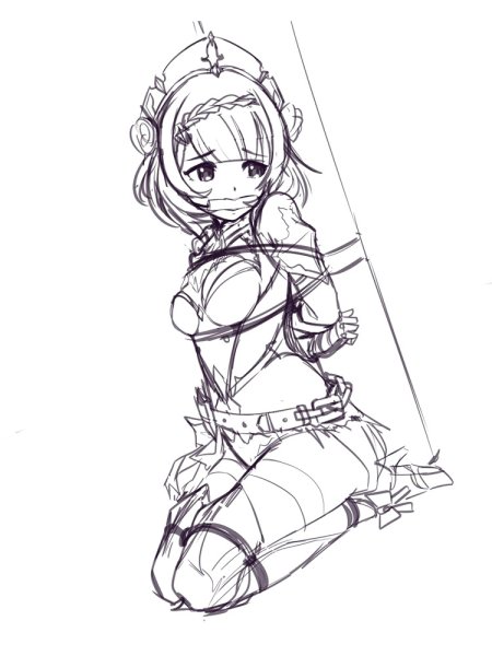 Скетчи Геншин Импакт