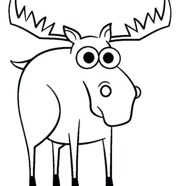 Рисуем лося