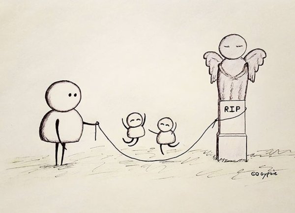 Человечек рисунок