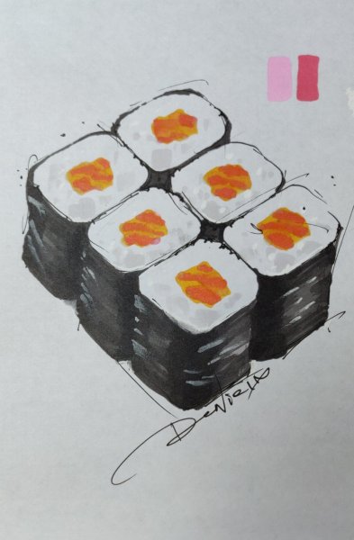 Суши для рисования