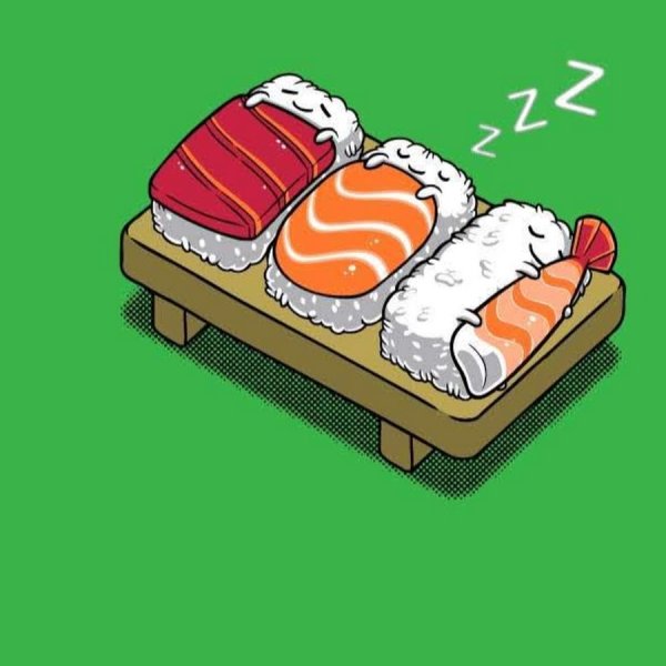 Роллы скетч маркерами