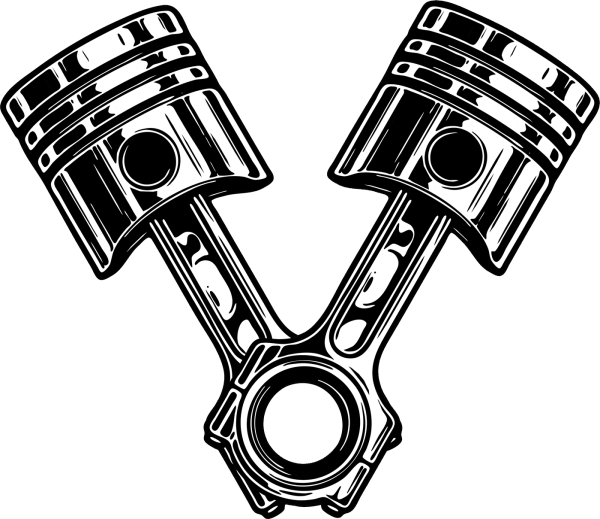 Поршень нарисованный