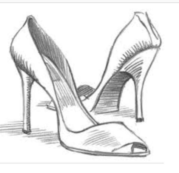Туфли на каблуке карандашом