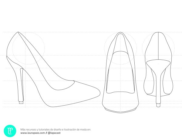 Туфли эскиз