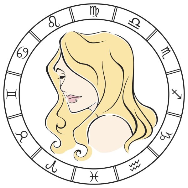 Нарисовать знак зодиака Дева