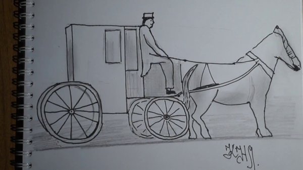 Колесо кареты вектор