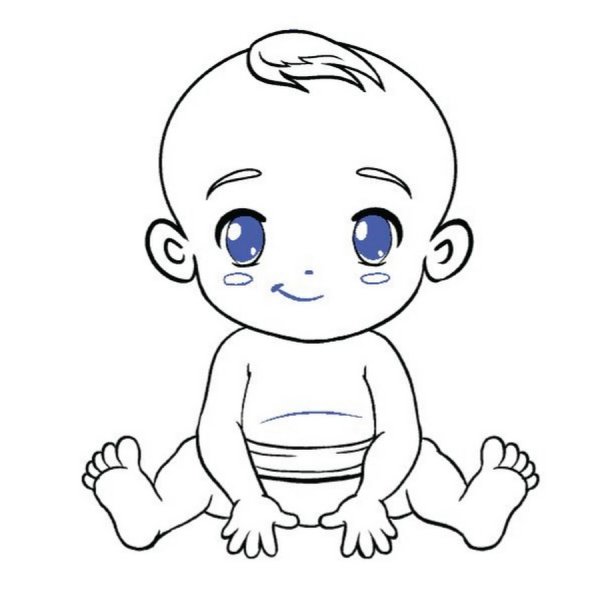 Рисунок человека карандашом для детей