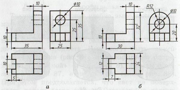 Чертежи и аксонометрические проекции предметов 9 класс
