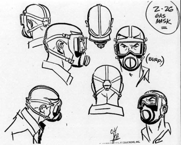 Противогаз референс сбоку