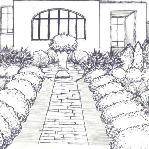 Эскиз ландшафта