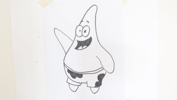 Патрик для срисовки