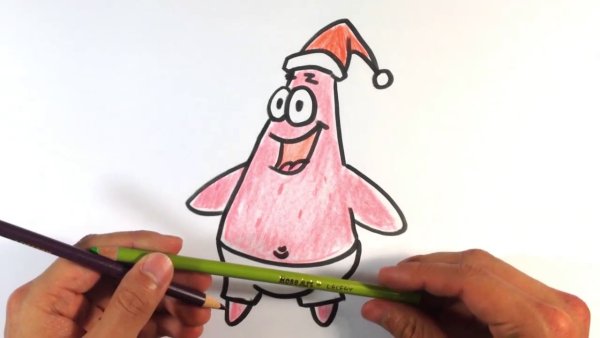 Патрик рисунок