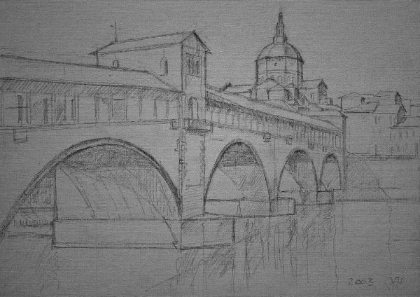 Эскиз здания