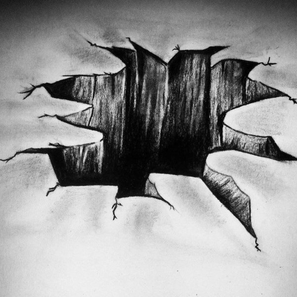 Черно белый арт