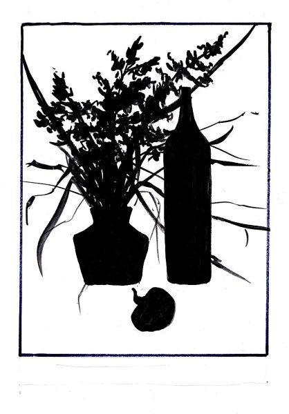 Силуэт дерева