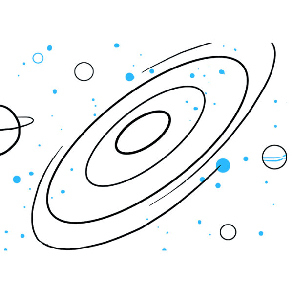Галактика рисунок