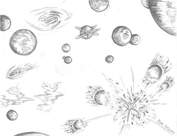 Рисование Галактики