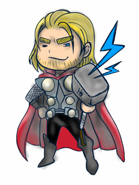 Chibi Derek Laufman Локи