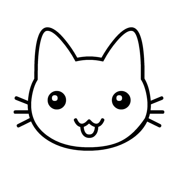 Мордочка котенка просто