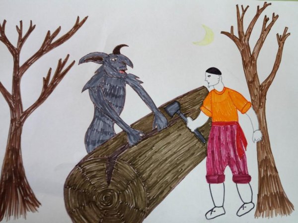 Рисунок Шурале Габдулла