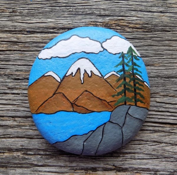 Рисуем на камнях