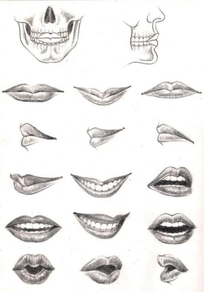 Губы для рисования