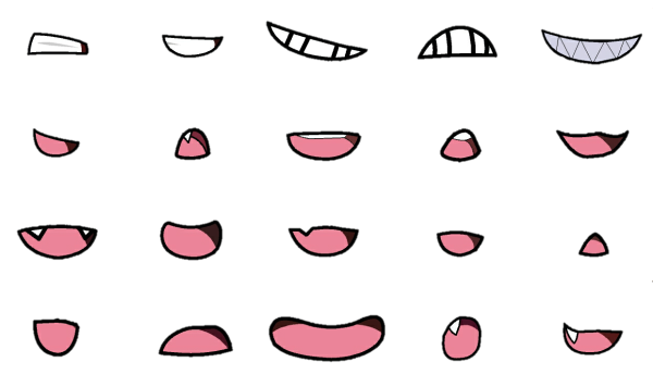 Нарисовать губы