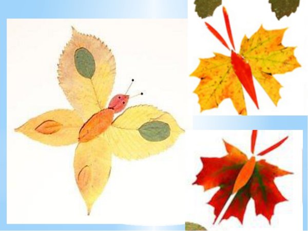 Поделки из листьев клена
