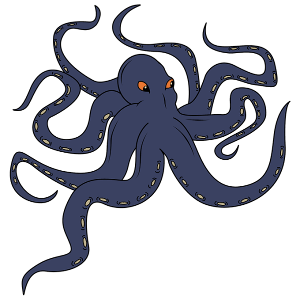 Кракен cartoon
