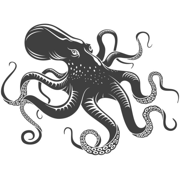 Векторный осьминог