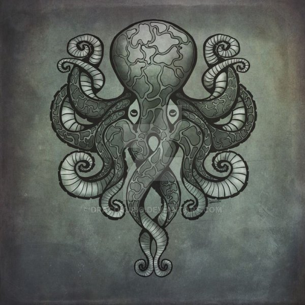 Спрут кальмар Кракен Ктулху