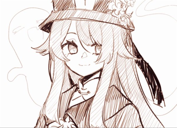 Скетчи Геншин Импакт