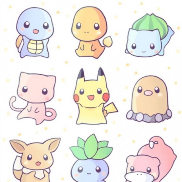 Милые маленькие рисунки для срисовки