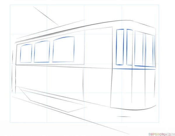 Рисунок транспорта 3 класс