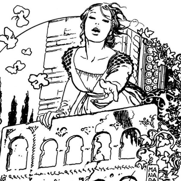 Ромео и Джульетта рисунок