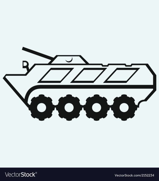 Трафарет БТР