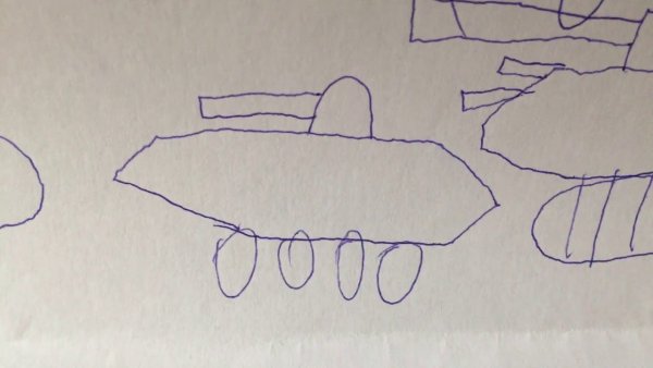 Поэтапное рисование БТР